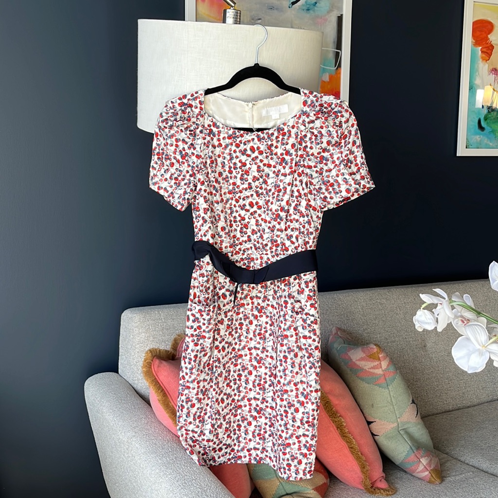 Jill Stuart Floral Dress-Xs